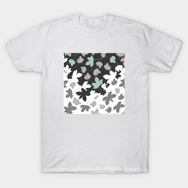 Positive Mood. black. white. T-Shirt by PrintedDreams